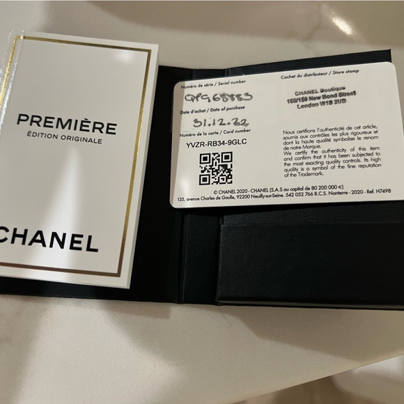 CHANEL Premiere Quartz Watch in Gold - Picture 4 of 6